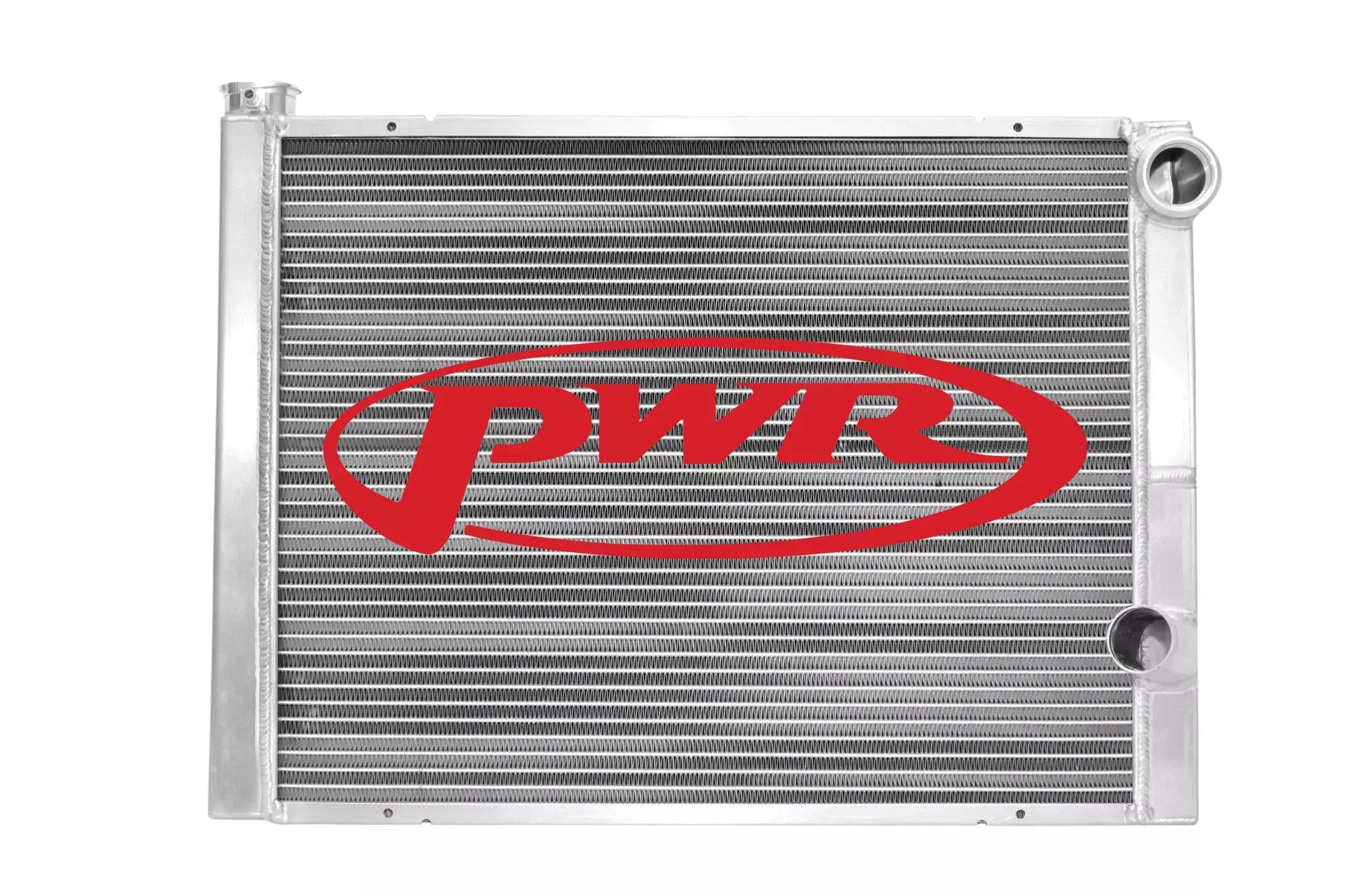 PWR Aluminum Dual Pass Radiator - 31 in W x 19 in H x 1.75 in D