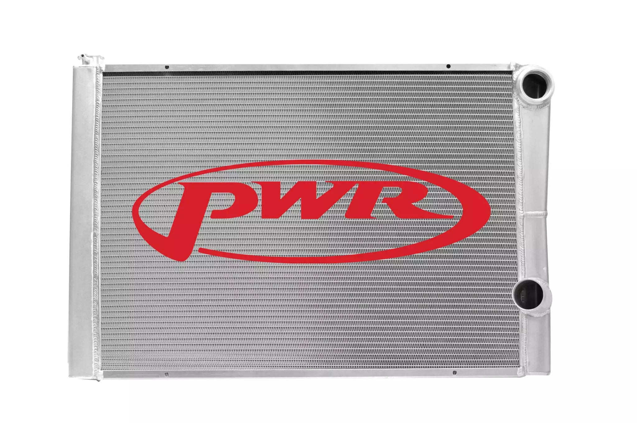PWR 911-28191 PWR Aluminum Dual Pass Late Model Radiator - 28 in W x 19 ...