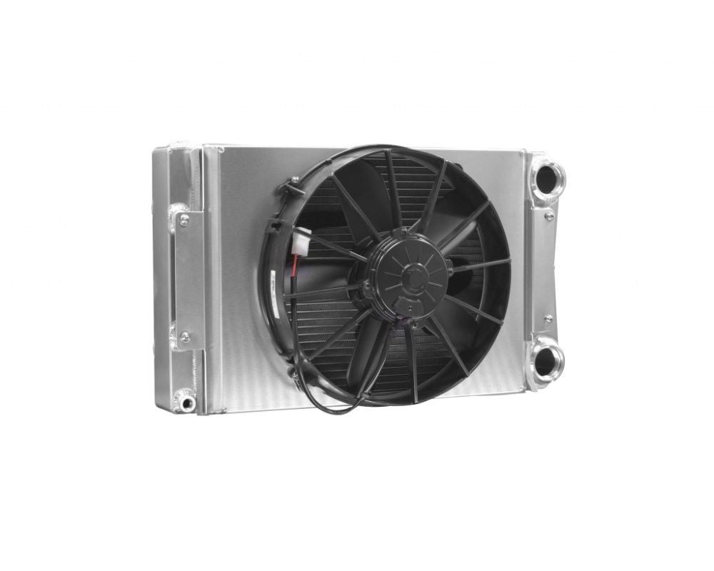 PWR Scirocco Aluminum Radiator - 22 in W x 13 in H x 7.25 in D