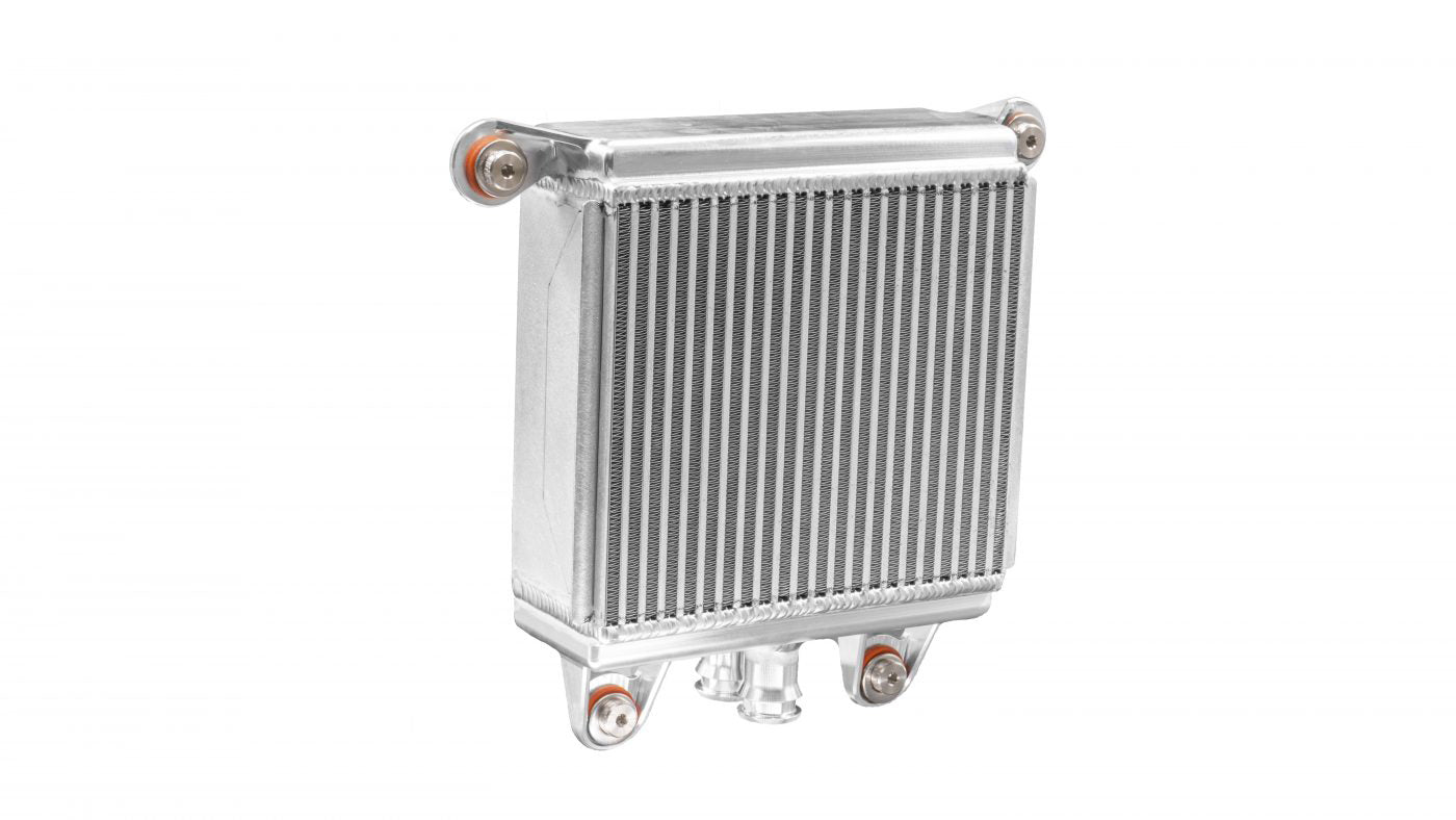 PWR Brick Heat Exchanger - 6.75 x 5.75 x 2.625 in Core - GM LS-Series - ZL1 (Chevy Camaro 2012-15)