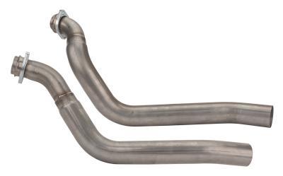 Pypes Stainless Intermediate Pipe - 2-1/2 in Diameter - Small Block Ford - Ford Fairlane 1966-71 (Pair)