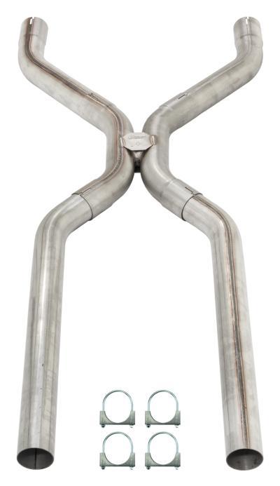 Pypes Stainless 2.5 in Diameter Exhaust H-Pipe HVA10