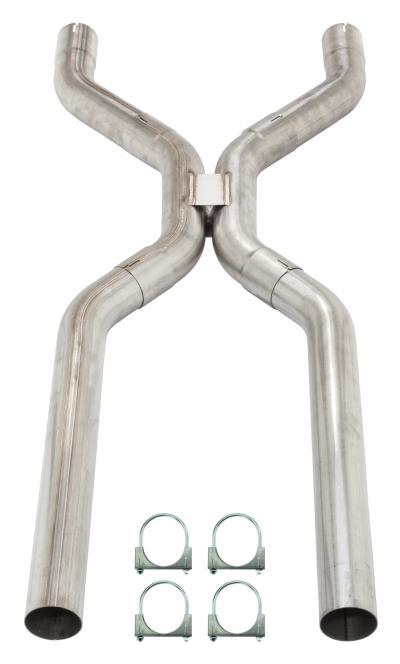 Pypes Stainless 3 in Diameter Exhaust H-Pipe HVA13