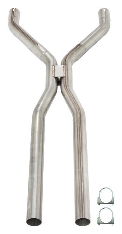 Pypes Stainless 2.5 in Diameter Exhaust H-Pipe HVF10