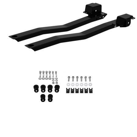QA1 Subframe Connectors - Black - GM F-Body 1967-69