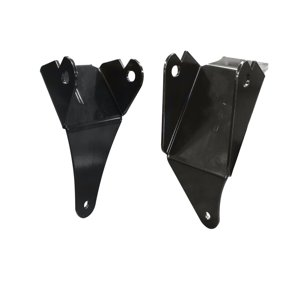 QA1 Motor Mount Kit - QA1 K-Member - Black - GM LS-Series