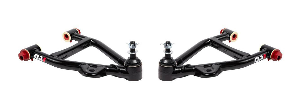 QA1 Pro-Comp Tubular Lower Control Arm Kit - Black - Ford Mustang 1979-93 (Pair)