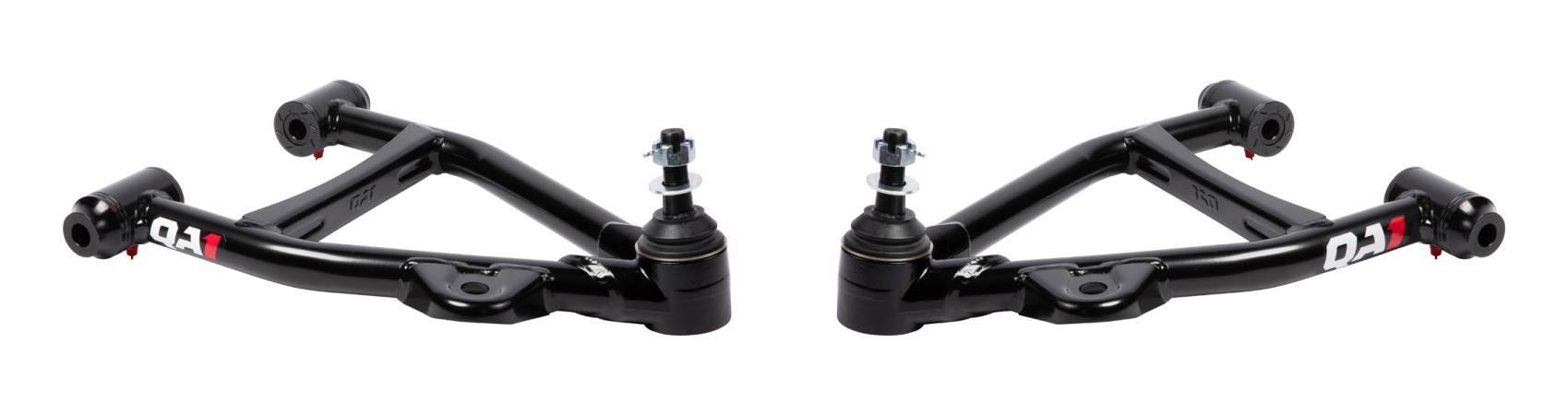 QA1 Eco-Comp Lower Control Arm Kit - Black - Ford Mustang 1979-93