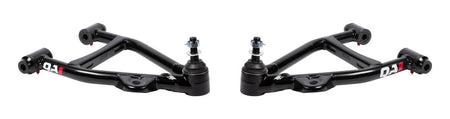 QA1 Eco-Comp Lower Control Arm Kit - Black - Ford Mustang 1979-93