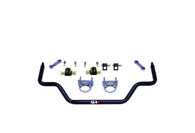 QA1 Rear Sway Bar - 0.875 in Diameter - Black - QA1 Rear Coil-Over Systems