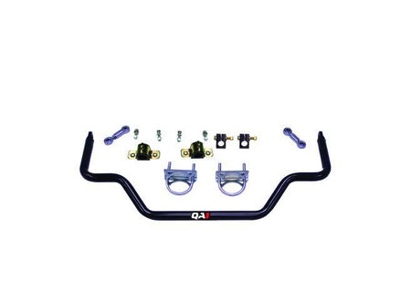 QA1 Rear Sway Bar - 0.875 in Diameter - Black - QA1 Rear Coil-Over Systems