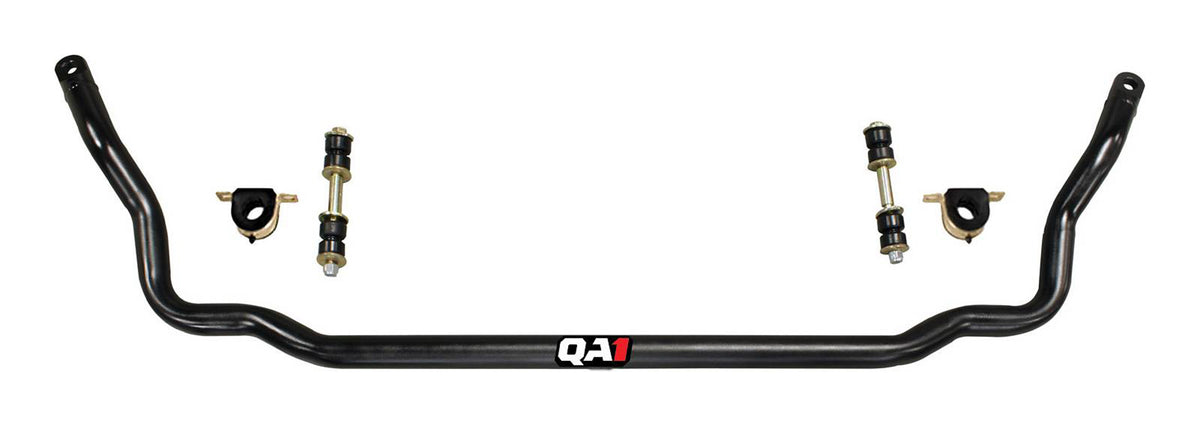 QA1 Front Sway Bar - 1.375 in Diameter - Chromoly - Black