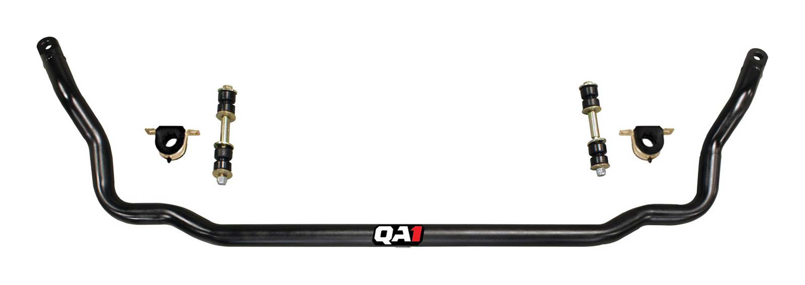 QA1 Front Sway Bar - 1.375 in Diameter - Chromoly - Black