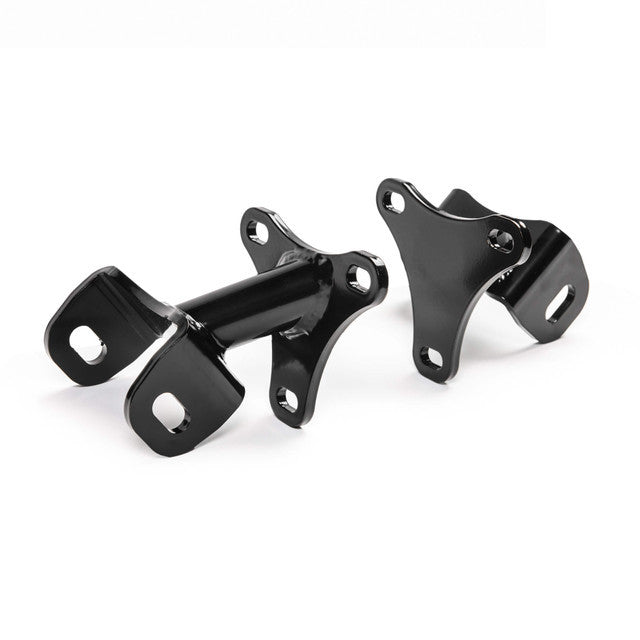 QA1 Motor Mount Kit - Black - Chevy V8 - GM F-Body 1982-92