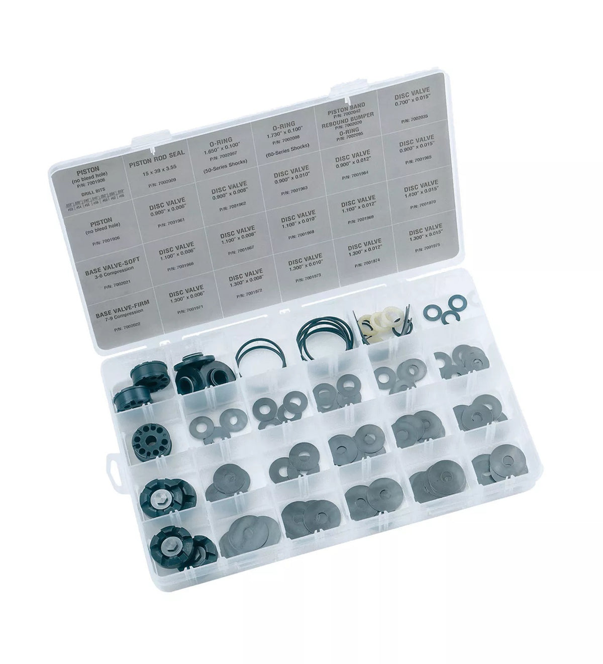 QA1 Shock Valve Disc - 0.750 x 0.008 in - Steel QA1 Shocks (Set of 8)