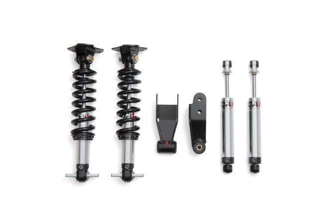 QA1 Lowering Kit - 3 in Front / 3 in Rear - Single Adjustable - GM Fullsize Truck 2007-18 2WD