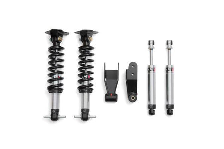 QA1 Lowering Kit - 3 in Front / 3 in Rear - Single Adjustable - GM Fullsize Truck 2007-18 4WD