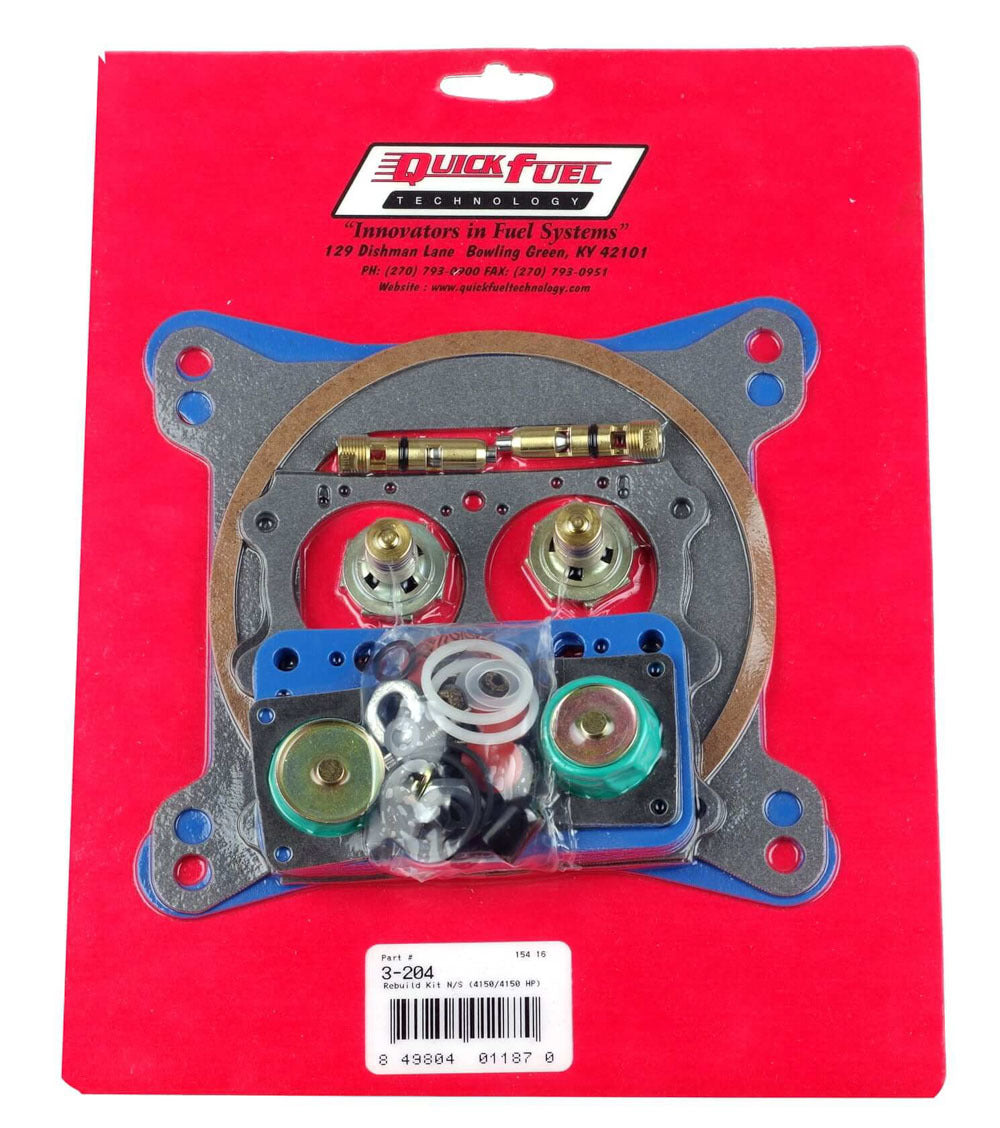 Quick Fuel Technology Performance Carburetor Rebuild Kit - Holley 4150