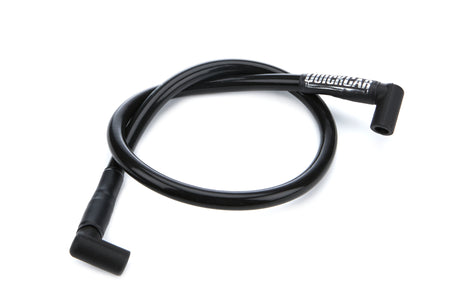 QuickCar Spiral Core 11.5 mm Sleeved Coil Wire - 30 in Long - Black