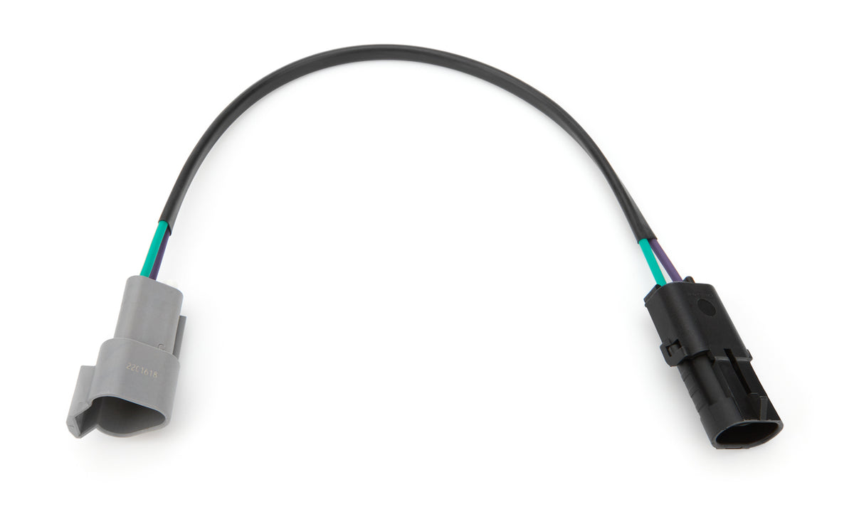 QuickCar Deutsch Connector to Weatherpack Distributor Adapter Harness - 12 in Long