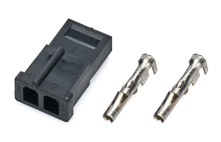 QuickCar Connector Plug for MSD Distributor w/Pins - Female - 2 Pin
