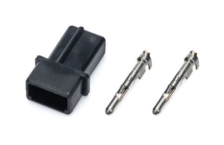 QuickCar Connector Receptacle MSD Distributor w/Pins - Male - 2 Pin