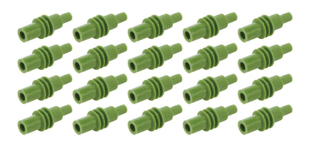 QuickCar Green Weather Pack Plug (Set of 20)