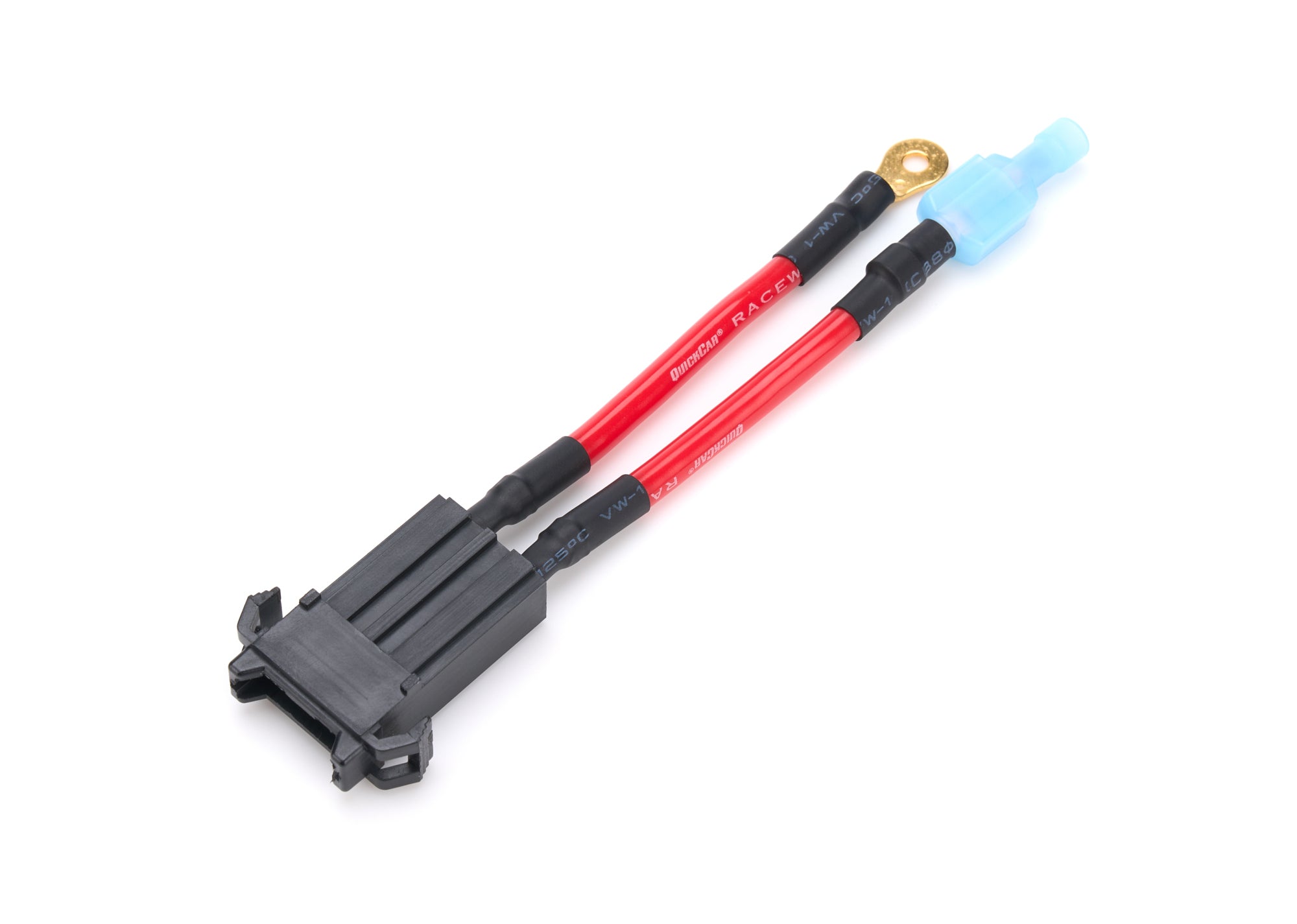 QuickCar Weatherproof Inline Fuse Holder - Black - ATC Fuses