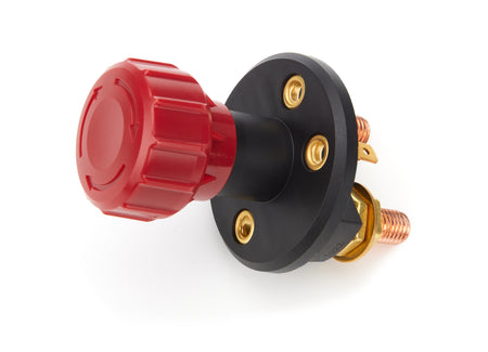 QuickCar Panel Mount Push / Twist Battery Disconnect - 12V - 250 Amps