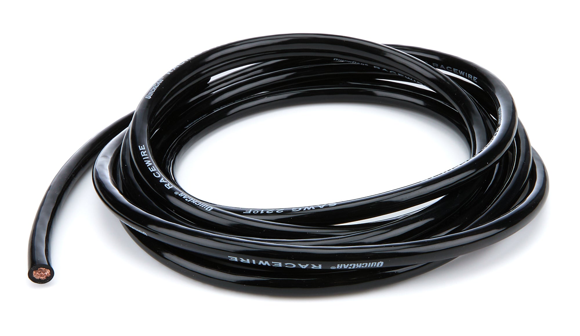 QuickCar 6 Gauge Battery Cable - 10 ft - Black