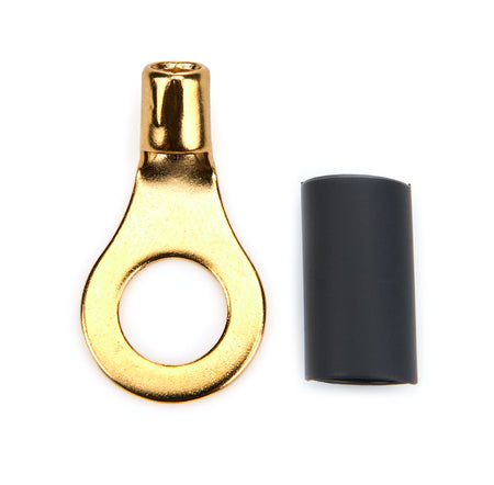 QuickCar Ring Terminal - 5/16 in Hole - 10-12 Gauge Wire - Heat Shrink (Pair)