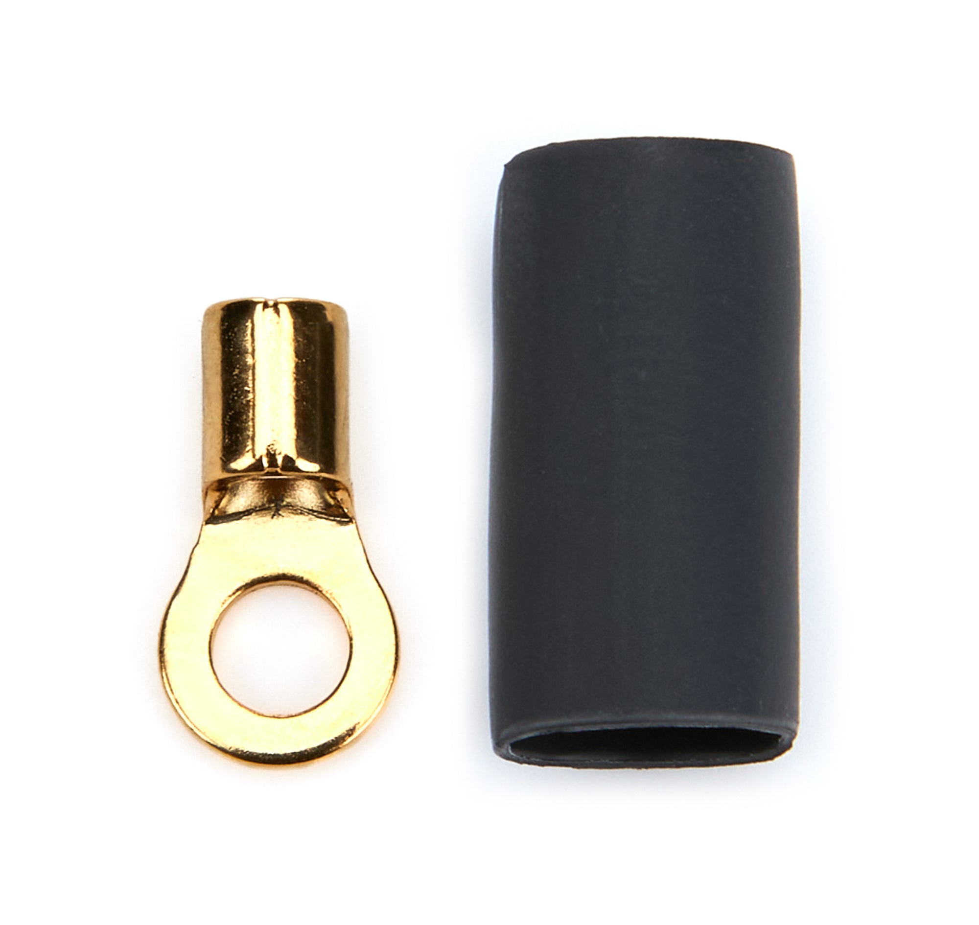 QuickCar Ring Terminal - #6 14-16 Gauge Wire - Heat Shrink (Pair)