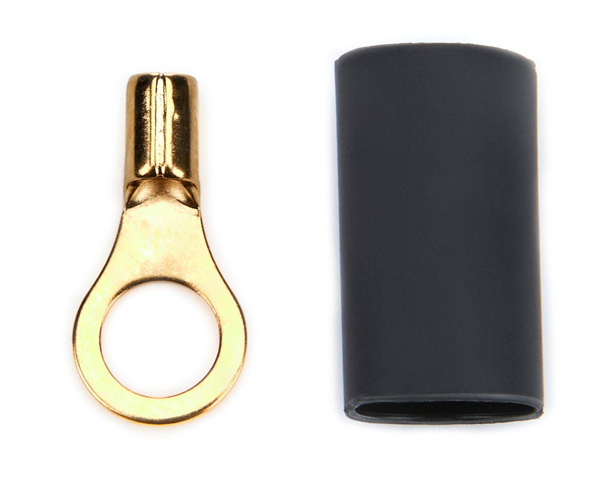 QuickCar Ring Terminal - #10 22-16 Gauge Wire - Heat Shrink (Pair)