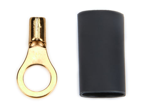 QuickCar Ring Terminal - #10 22-16 Gauge Wire - Heat Shrink (Pair)