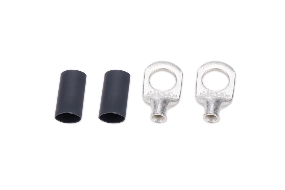 QuickCar 8 Gauge Battery Terminal - 1/2 in Eyelet (Pair)