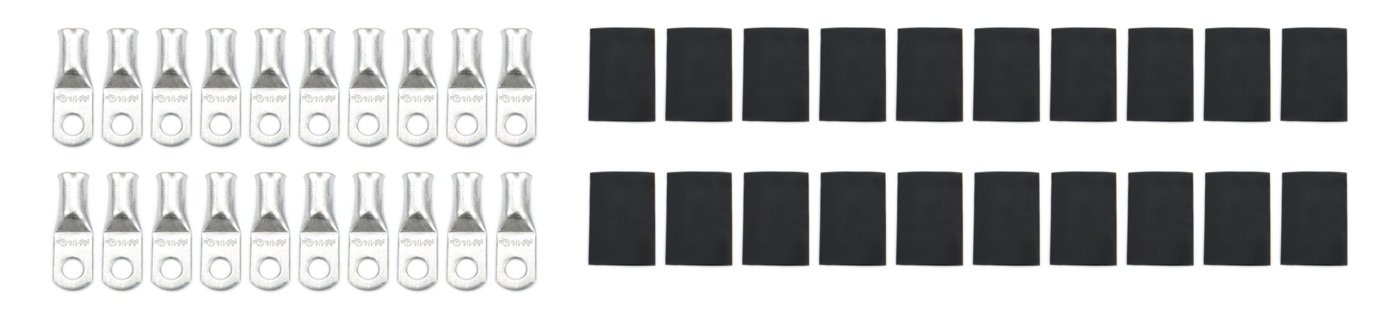 QuickCar 4 Gauge Battery Terminal - 1/4 in Eyelet (20 Pack)