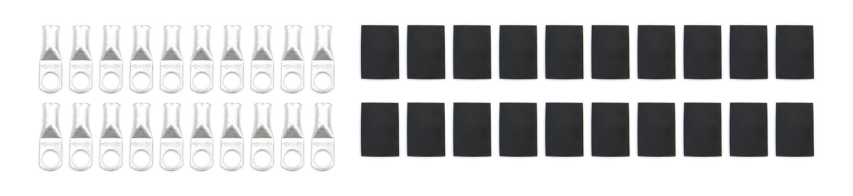 QuickCar 4 Gauge Battery Terminal - 3/8 in Eyelet (20 Pack)