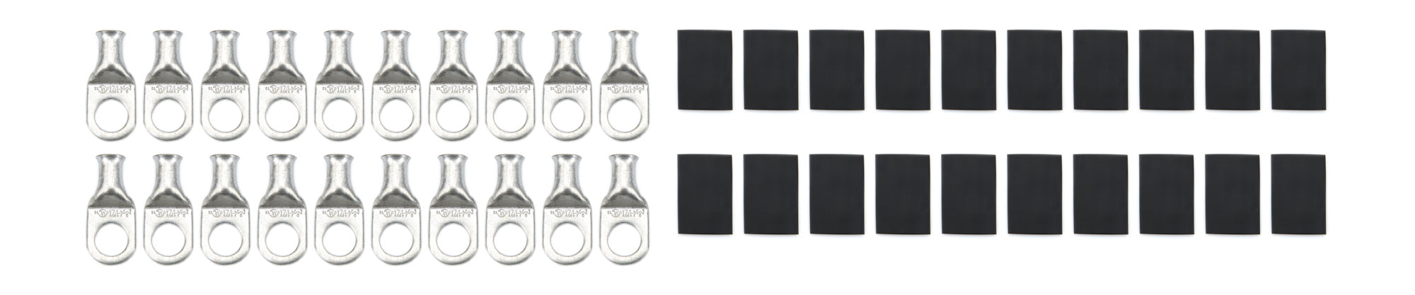 QuickCar 4 Gauge Battery Terminal - 1/2 in Eyelet (20 Pack)