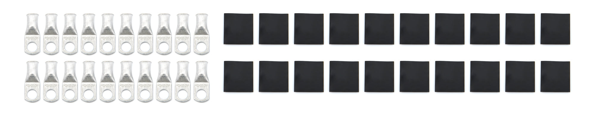 QuickCar 2 Gauge Battery Terminal - 3/8 in Eyelet (20 Pack)