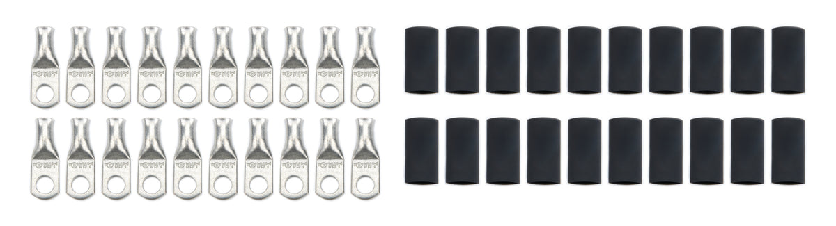 QuickCar 8 Gauge Battery Terminal - 1/4 in Eyelet (20 Pack)