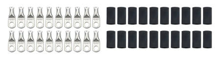 QuickCar 8 Gauge Battery Terminal - 1/4 in Eyelet (20 Pack)