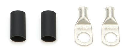 QuickCar 6 Guage Wire 5/16 in Ring Terminal - Copper - Tin (Pair)