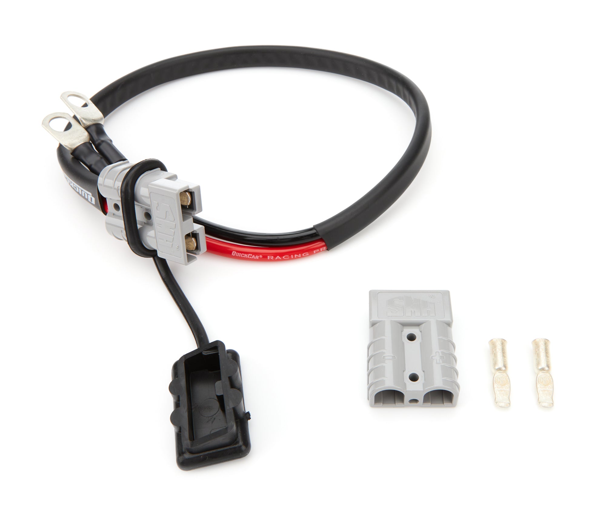 QuickCar 8 Gauge Battery Cable Kit - 24 in Red / Black