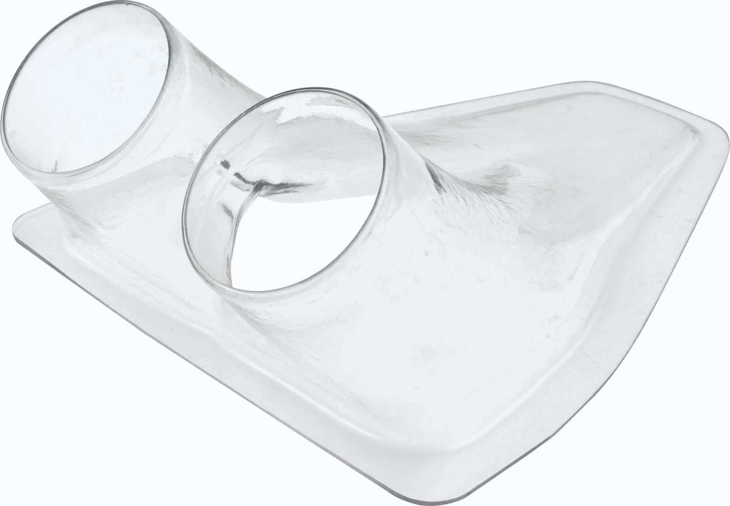 QuickCar NACA Duct - Clear - Dual