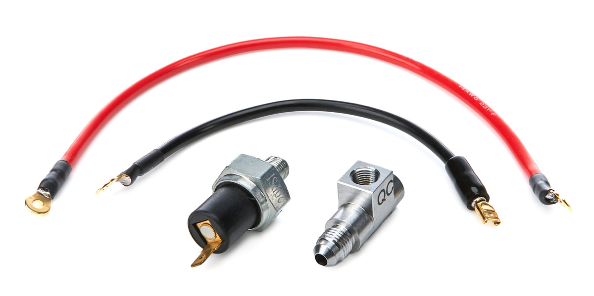 QuickCar Oil Pressure Warning Light Sender Kit - 20 psi - 1/8 in NPT Male