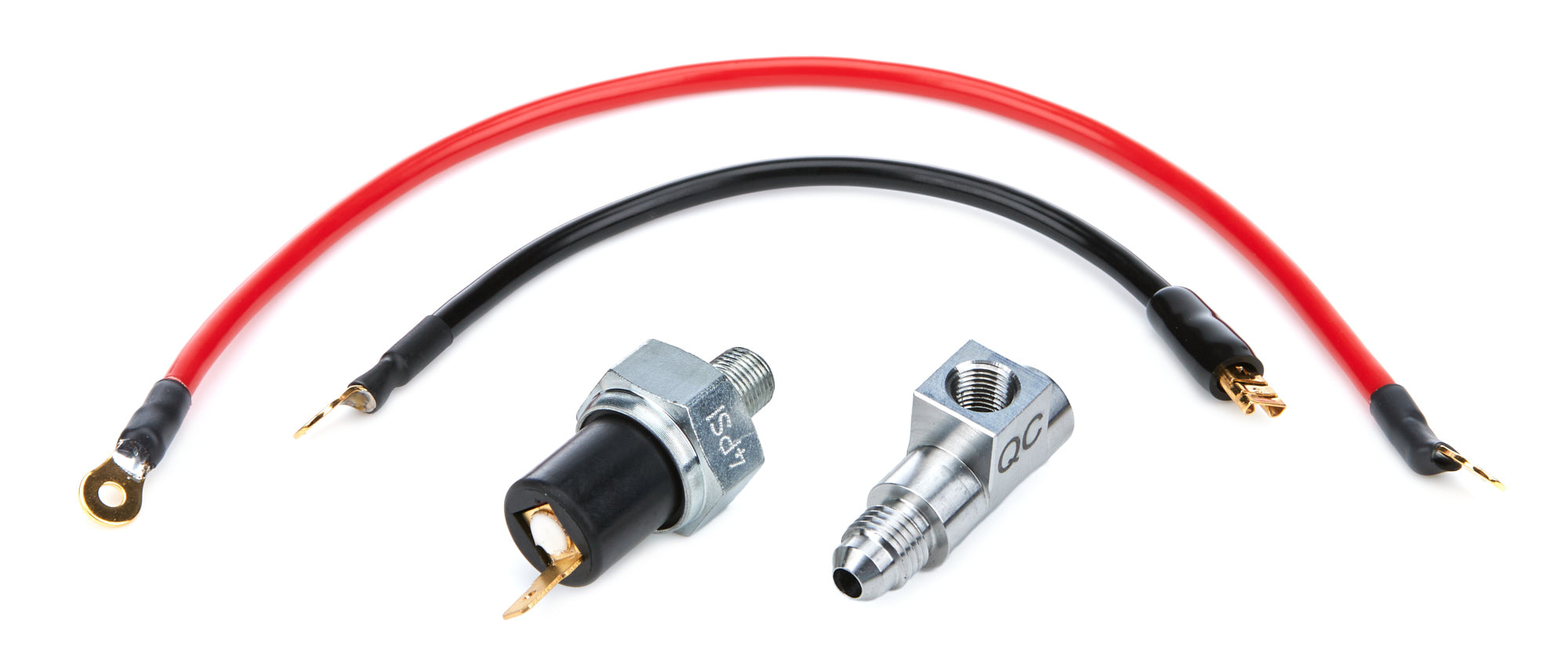 QuickCar Fuel Pressure Warning Light Sender Kit - 4 psi - 1/8 in NPT Male