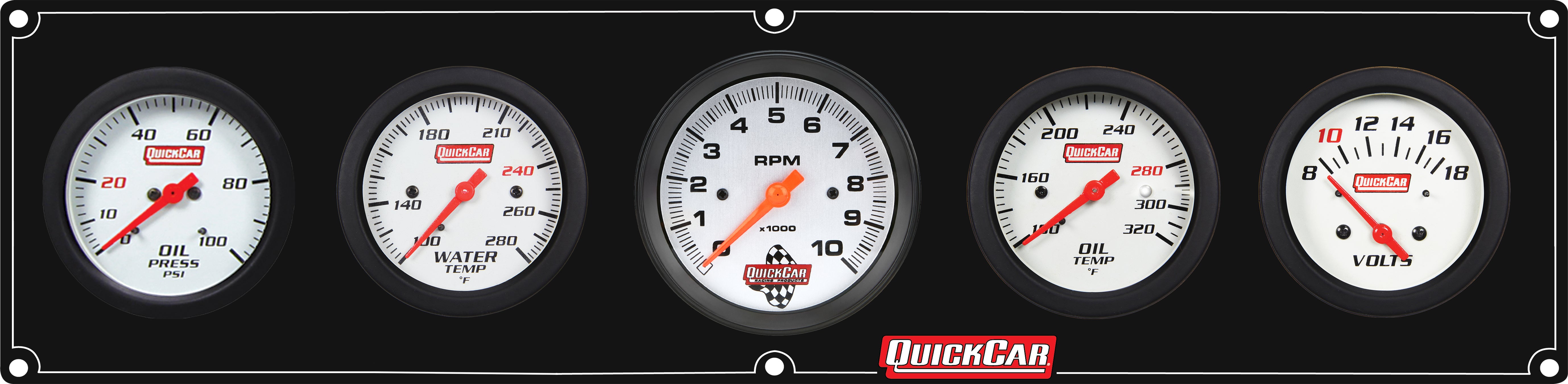 QuickCar Extreme Gauge Panel Assembly 61-77573 – Pit Stop USA
