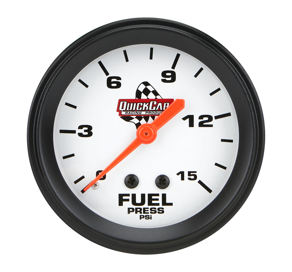 QuickCar Fuel Pressure Gauge - 0-15 PSI