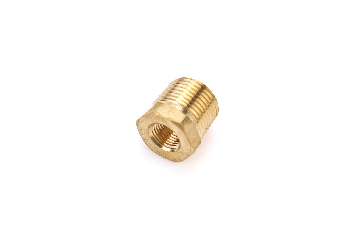 QuickCar Straight 1/8 in NPT Female to 3/8 in NPT Male Brass Fitting