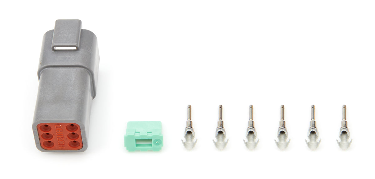 QuickCar 6 Pin Male Deutsch Connector